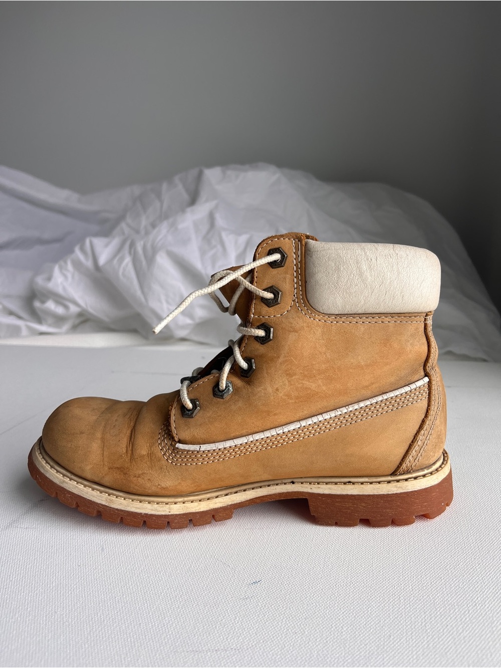 Timberland Leather Hiking Boots | Size 7.5” | Gorpcore - Picture 5 of 15